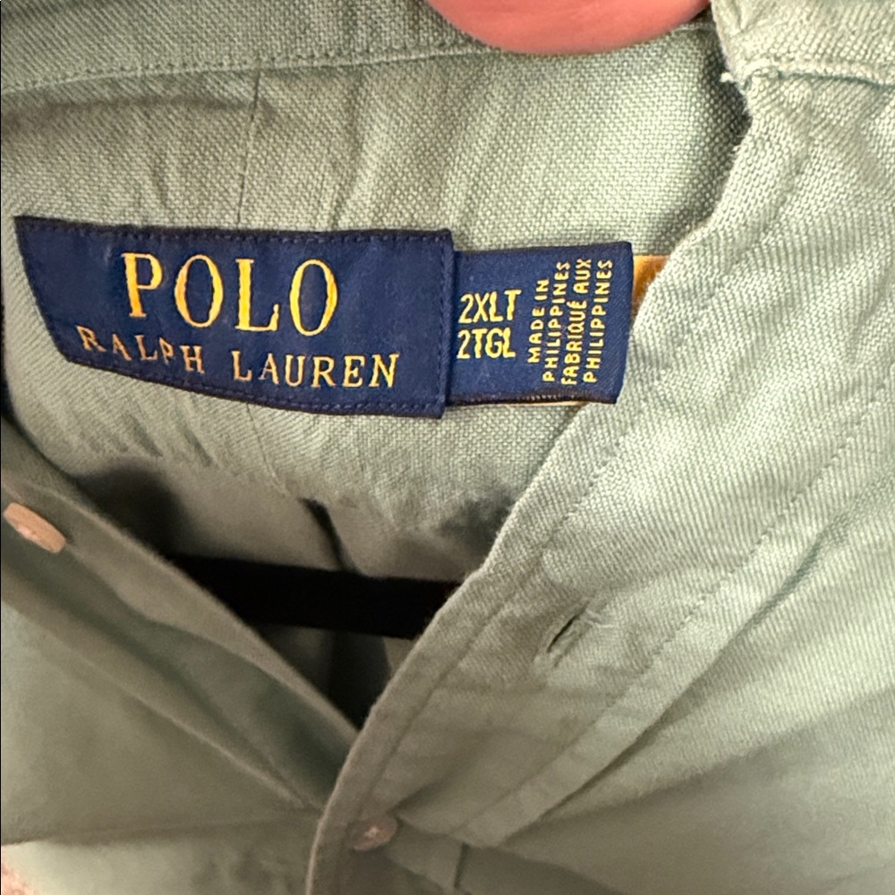 Polo by Ralph Lauren Mint Green Shirt
